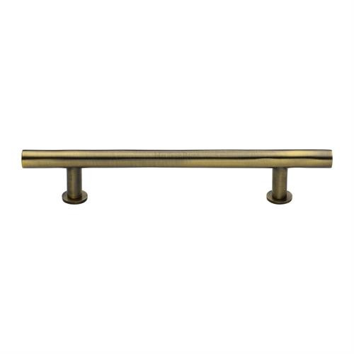 M Marcus Heritage Brass T-Bar Design Cabinet Pull with 16mm Rose 203mm Centre to Centre